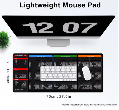 Shortcut Key Mouse Pad